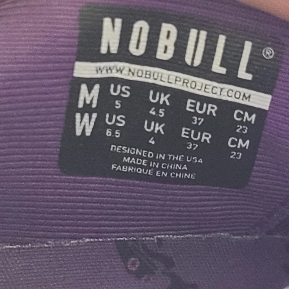 Nobull size W6.5 M5 Purple Pink Camo Athletic Workout‎ Trainers Shoes UNISEX